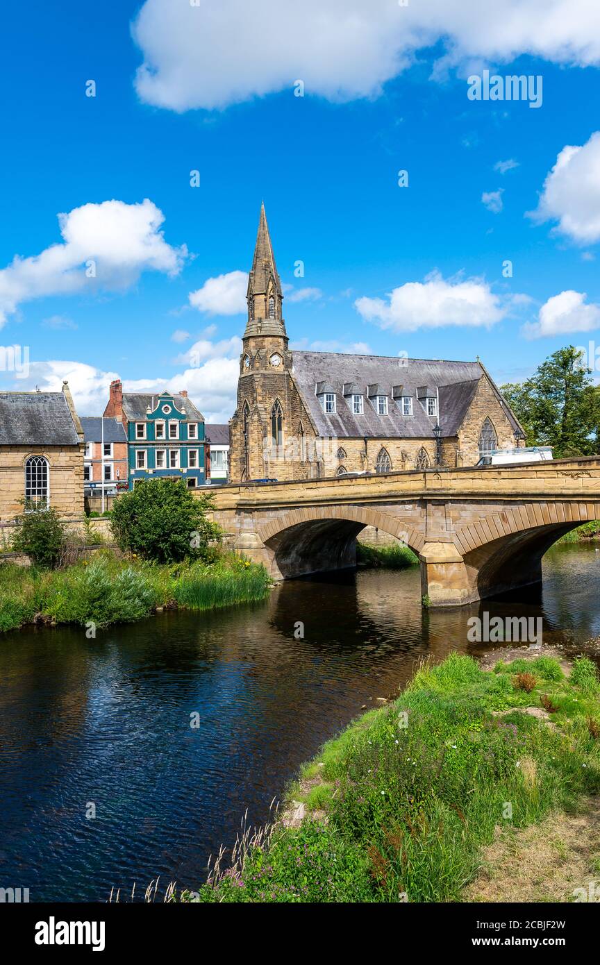 Telford Bridge, Morpeth, Northumberland, Großbritannien Stockfoto