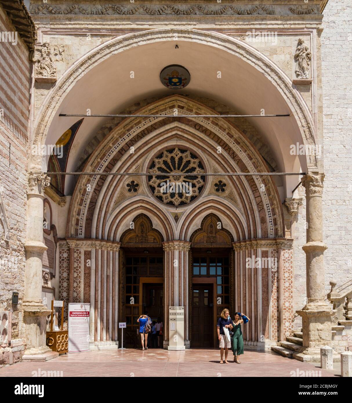 Assisi, Italien Stockfoto