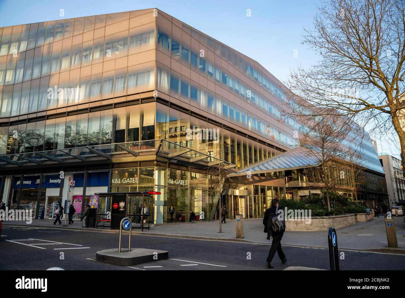One New Change Shopping Centre, London, EC4, Großbritannien Stockfoto