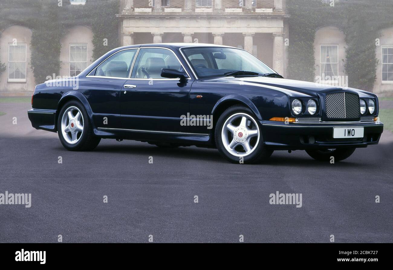 2001 Bentley Continental Turbo R bei Goodwood House. Stockfoto