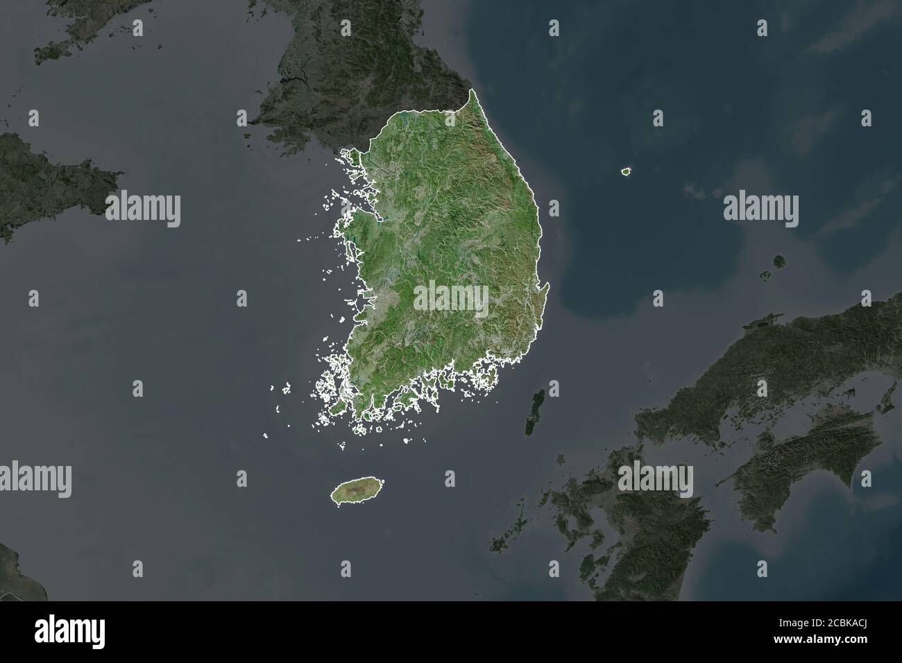 Satellitenansicht der seoul karte -Fotos und -Bildmaterial in hoher ...