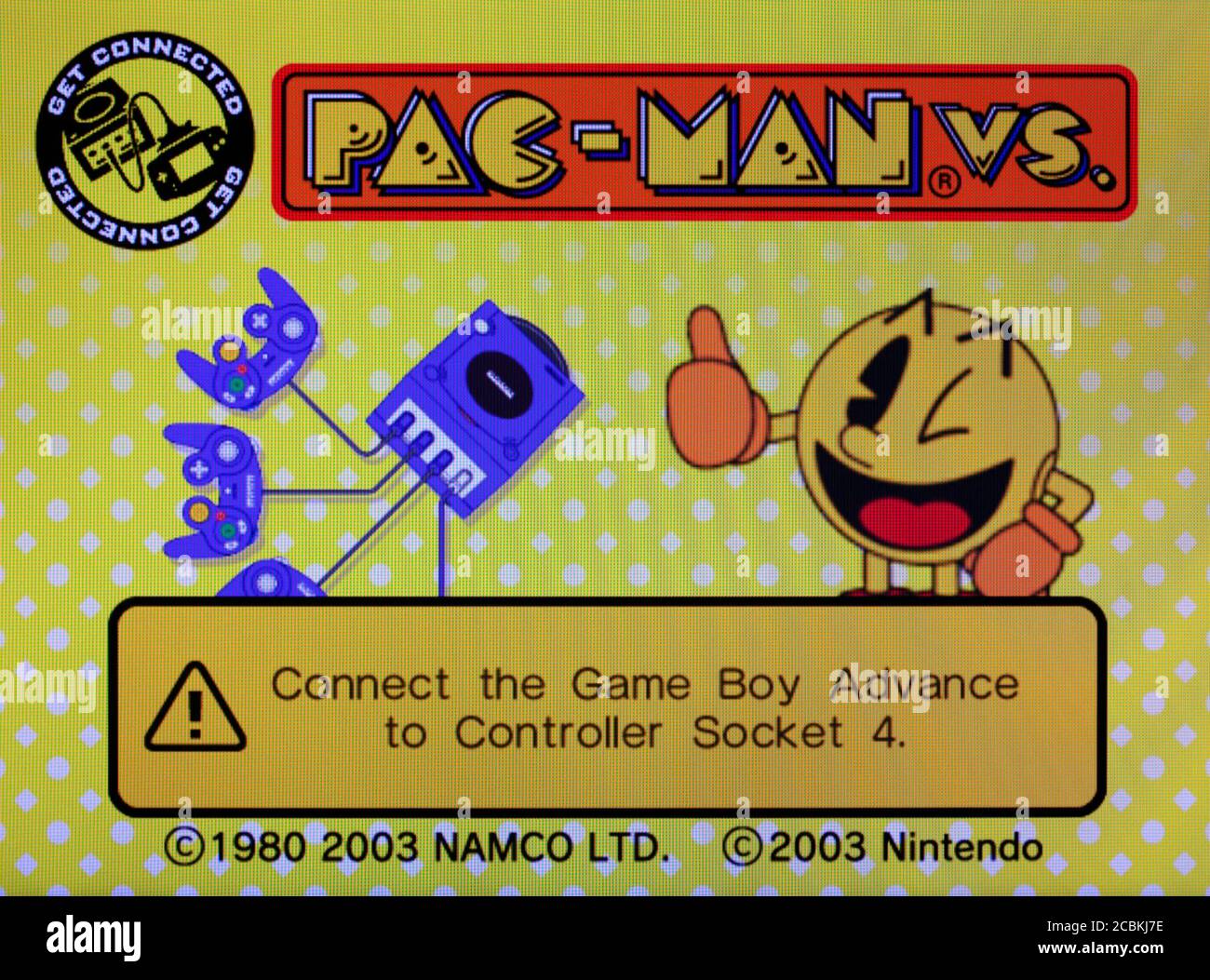 PAC-man vs - Nintendo Gamecube Videospiel - nur für redaktionelle Verwendung Stockfoto