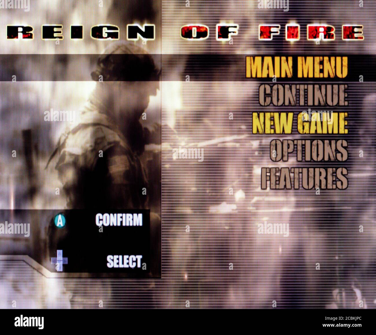 Reign of Fire - Nintendo Gamecube Videogame - redaktionelle Verwendung Nur Stockfoto
