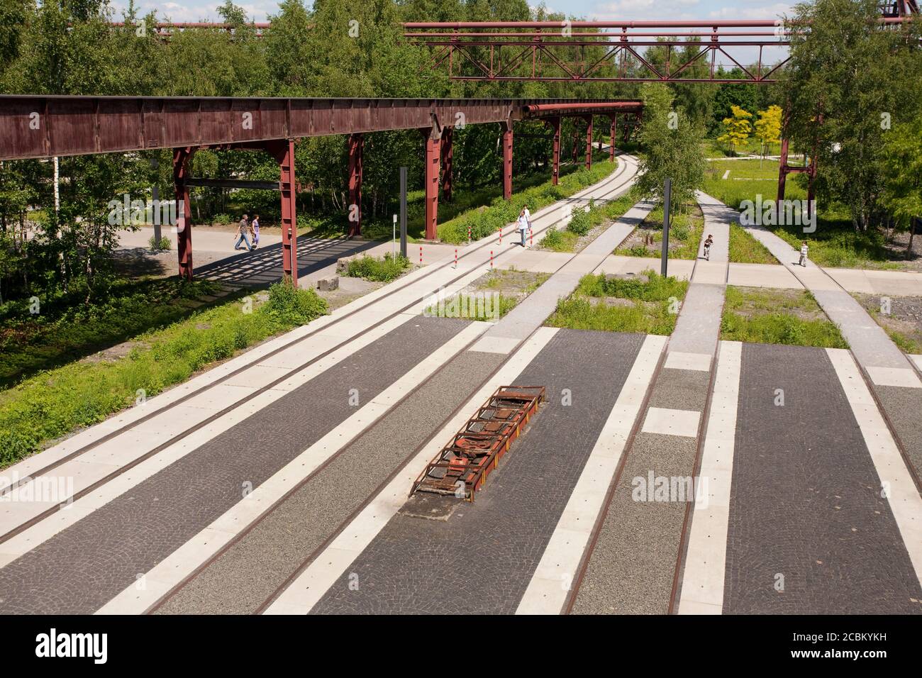 Zeche Zollverein, Essen, Ruhrgebiet, Deutschland Stockfoto