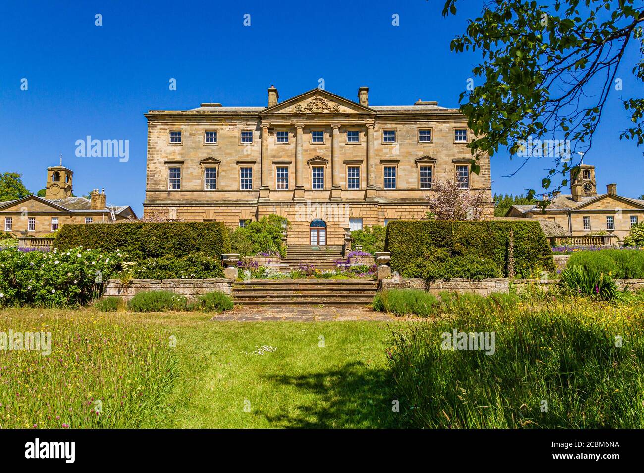 Howick Hall, Howick, Northumberland, Großbritannien Stockfoto