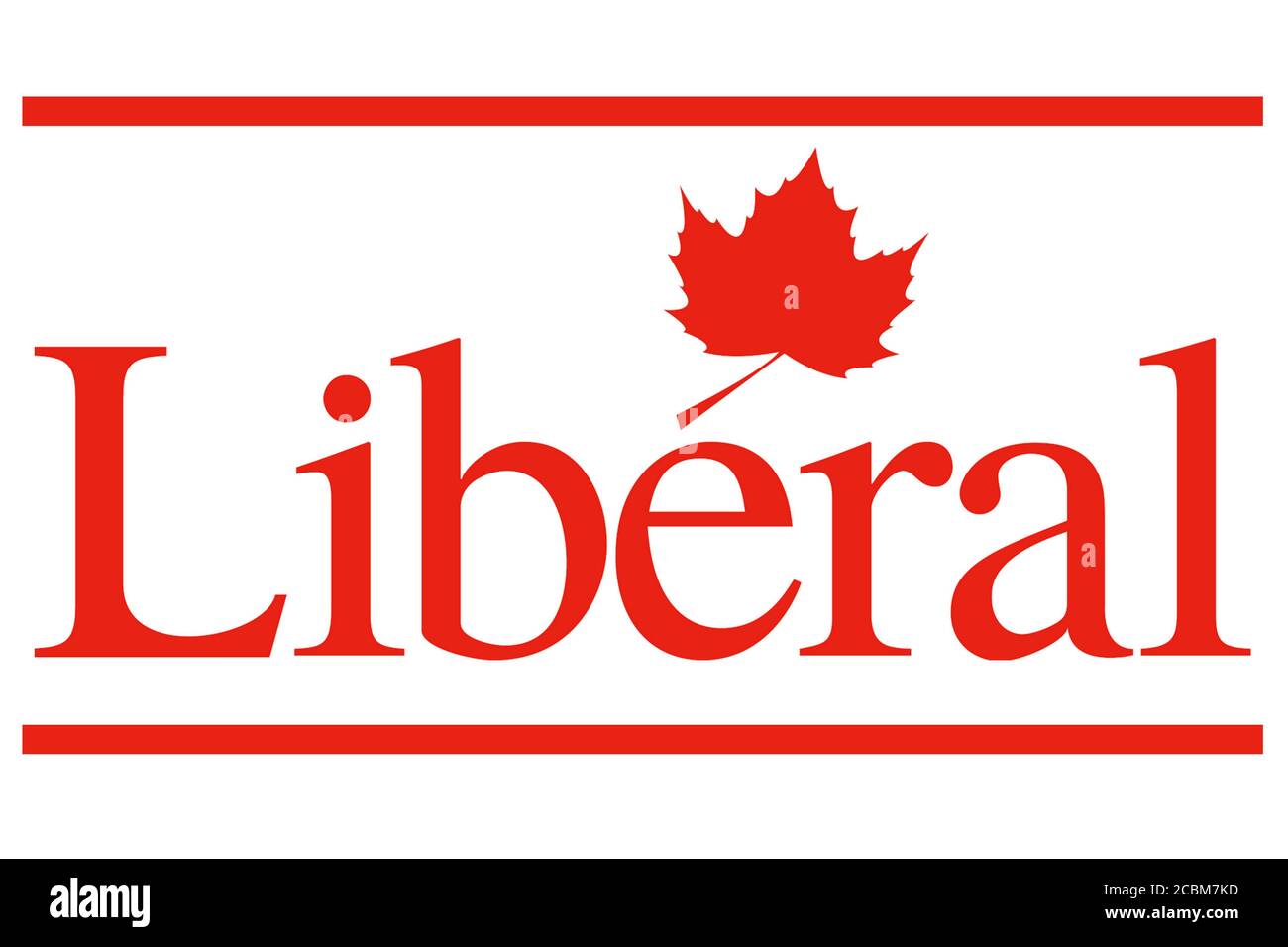 Liberale Partei Kanada Stockfoto