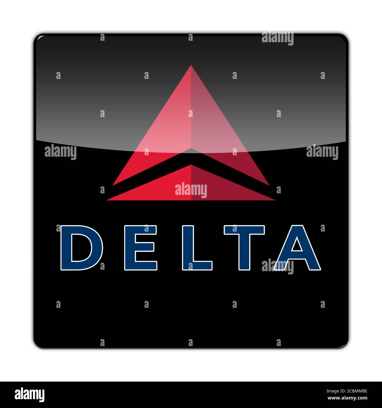 Delta Air Lines-Symbol Stockfoto