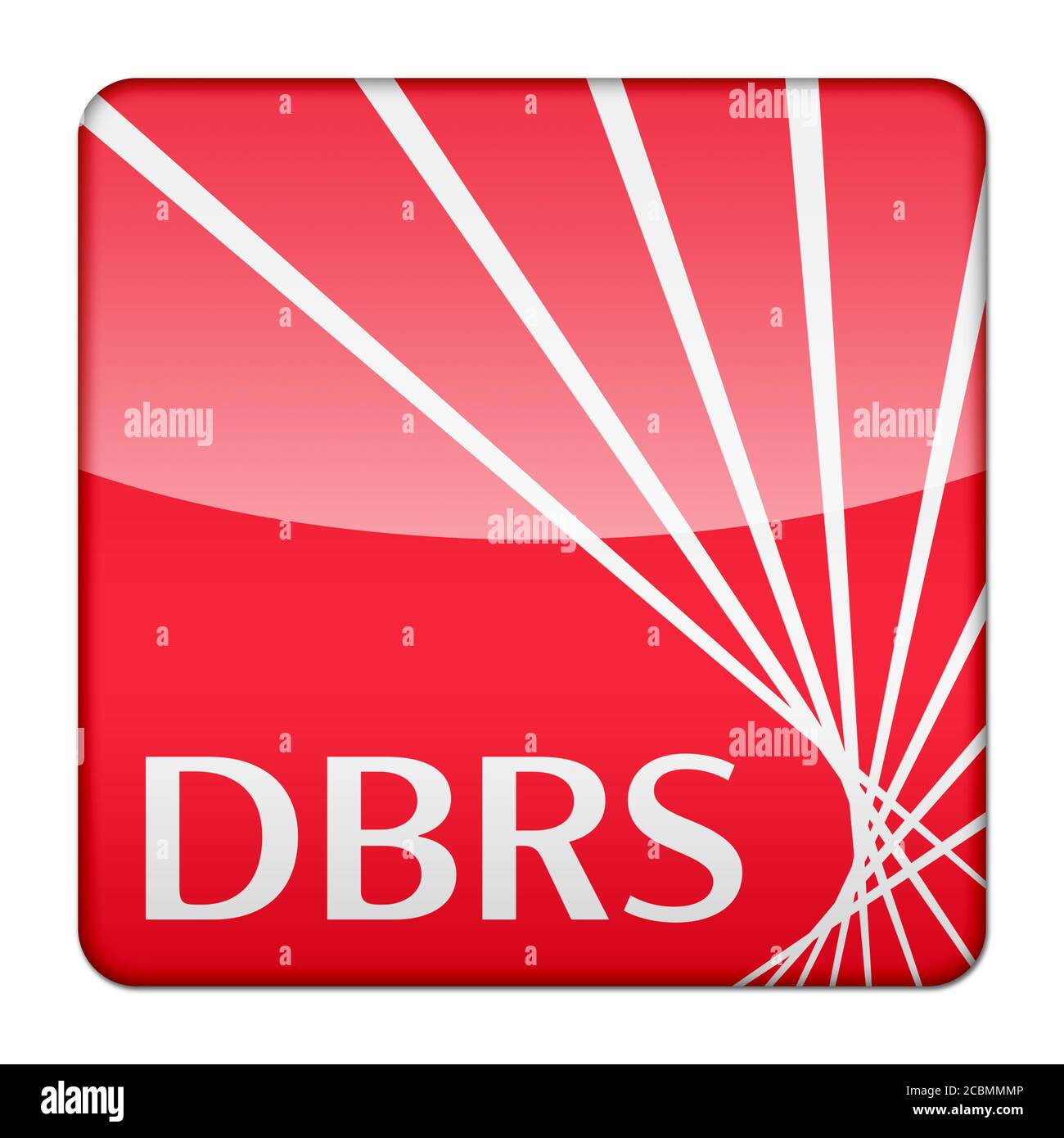 Dominion Bond Rating Service Symbolschaltfläche Logo isolierte app Stockfoto