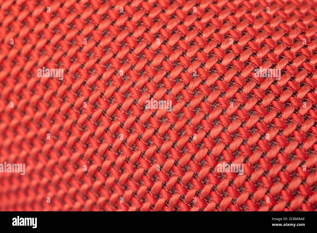 Roter abstrakter Texturhintergrund mit Gitter. Technologie- und Modekonzept. Designvorlage Stockfoto