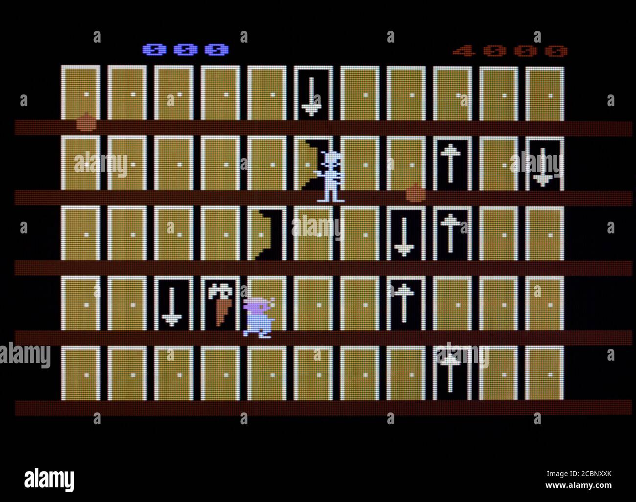 Looney Tunes Hotel - Atari 5200 - nur zur redaktionellen Verwendung Stockfoto