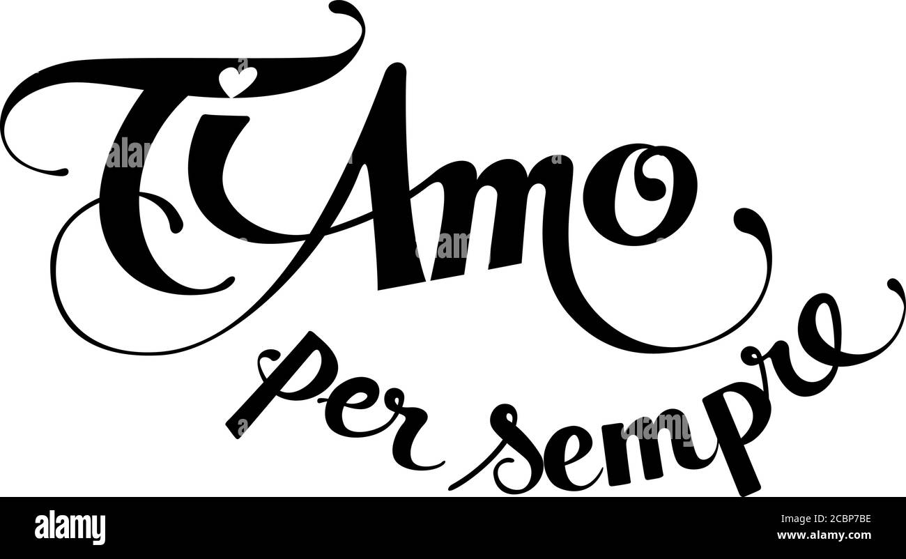 Benutzerdefinierte Kalligraphie Text Stock Vektor