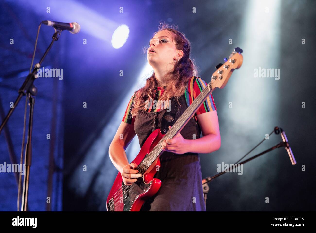 Barcelona, Spanien. 2020.08.13. Betrauern sie spanische Band Konzert im Sala BCN in Montjuic Castell. Fotograf: Aitor Rodero. Stockfoto