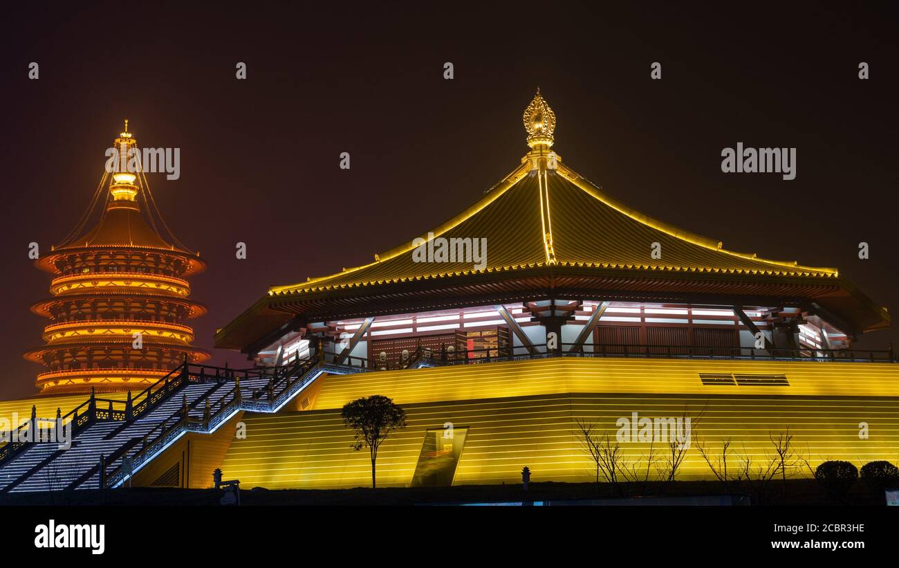 Sui und Tang Luoyang Stadt National Heritage Park in Luoyang, Provinz Henan, China Stockfoto