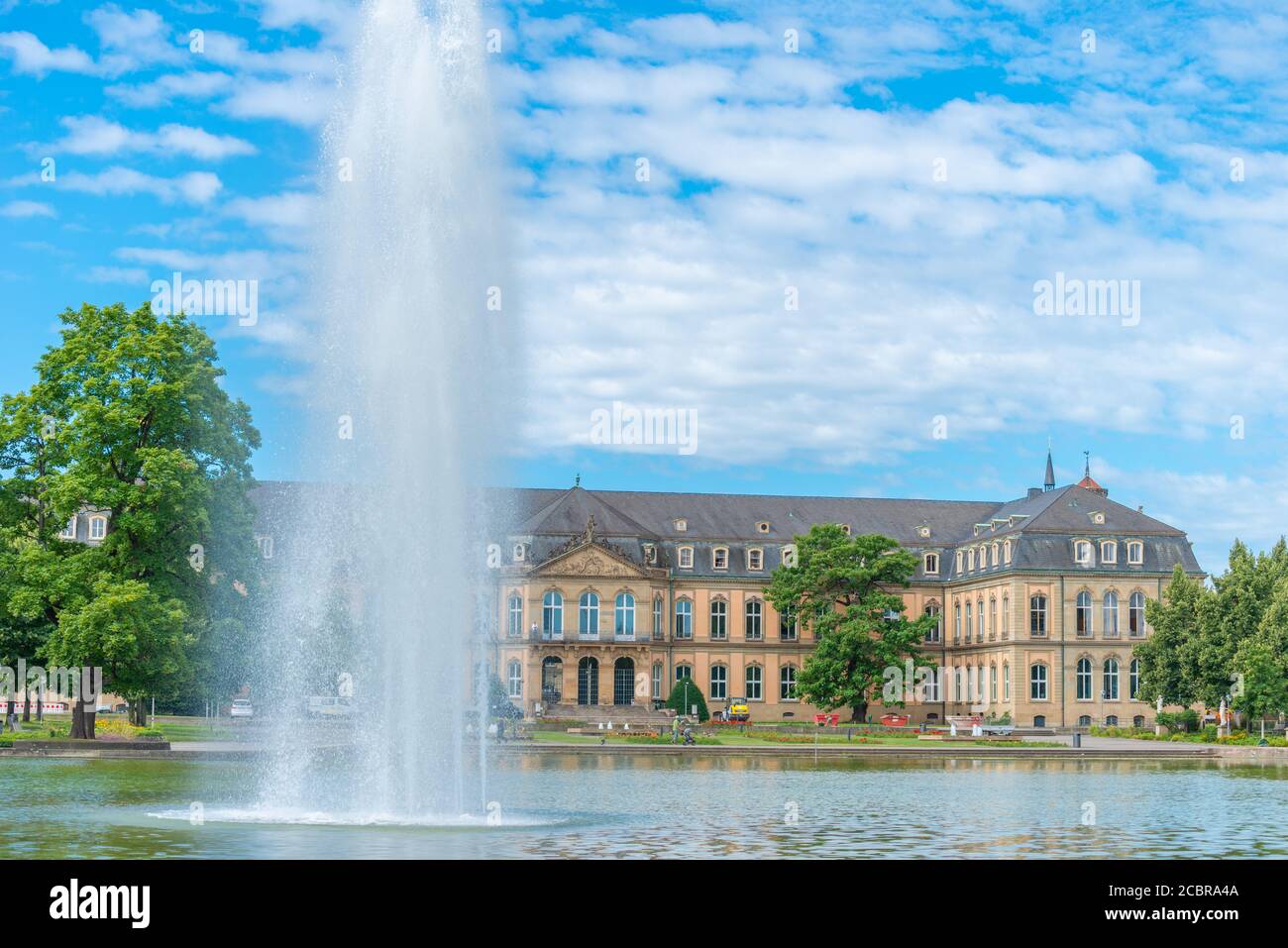 Oberer Schlossgarten oder Oberer Schlossgarten, Stuttgart, Bundesland Baden-Württemberg, Süddeutschland, Europa Stockfoto