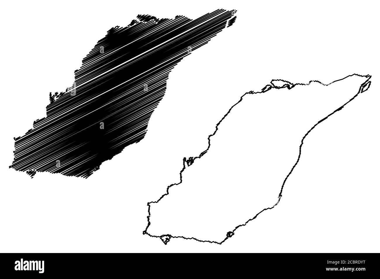 Laval City (Kanada, Quebec Province) Karte Skizze Stadt