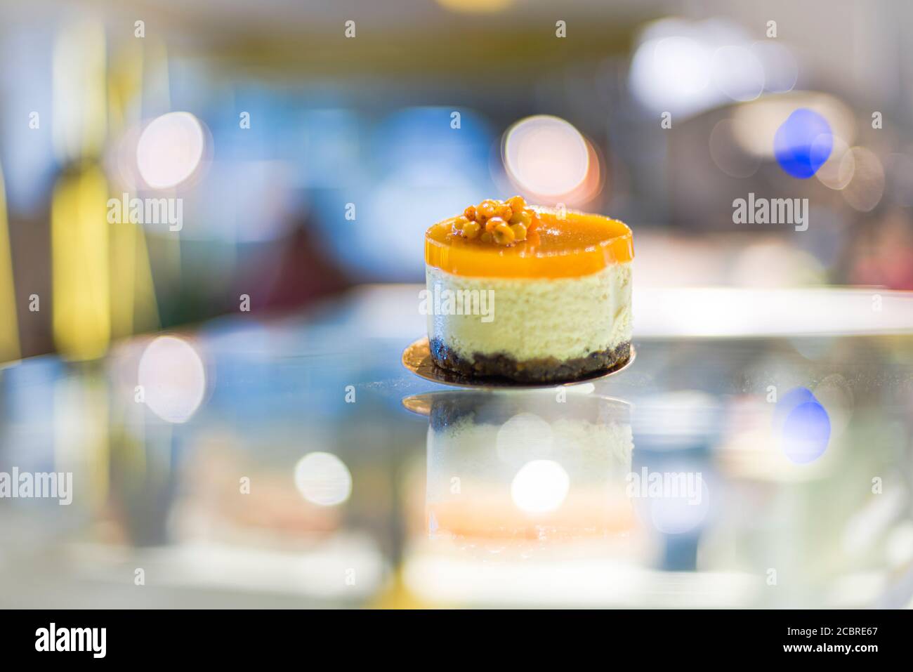 Gelee-Kuchen Stockfoto