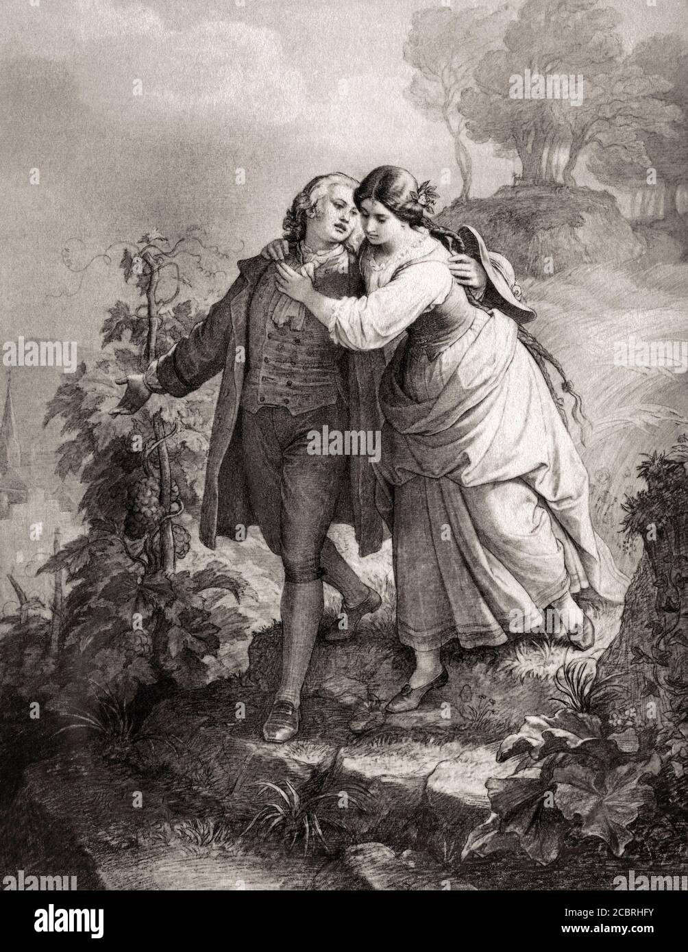 Gedicht Von Johann Wolfgang Von Goethe Hermann und Dorothea, ein episches Gedicht von Johann Wolfgang von