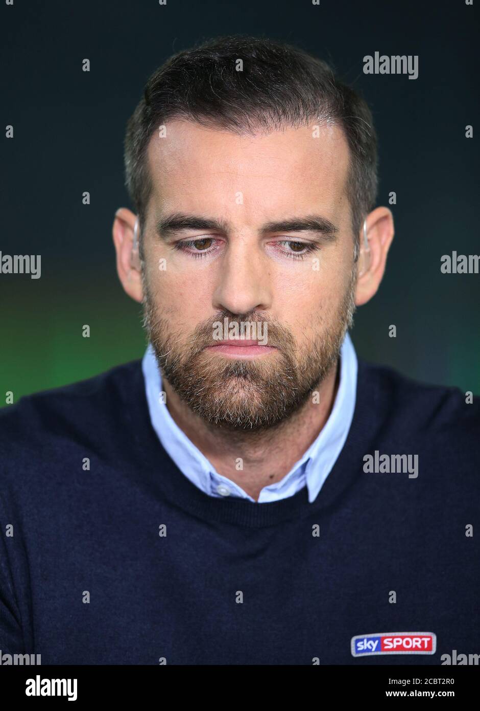 firo: 17.09.2016 Fuvuball, Saison 2016/2017 1. Bundesliga: VfL Borussia MV? Nchengladbach - Werder Bremen Sky expert Christoph Metzelder Portrait weltweit im Einsatz Stockfoto