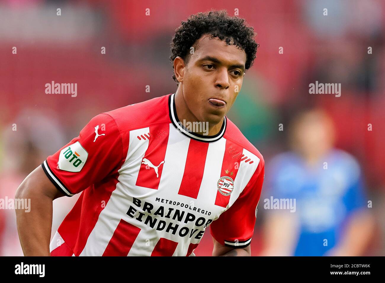 EINDHOVEN, PSV - Vitesse, 15-08-2020, Fußball, Freundschaftsspiel, Niederländische Eredivisie, Saison 2020-2021, Philips Stadium, PSV-Spieler Donyell Malen Stockfoto