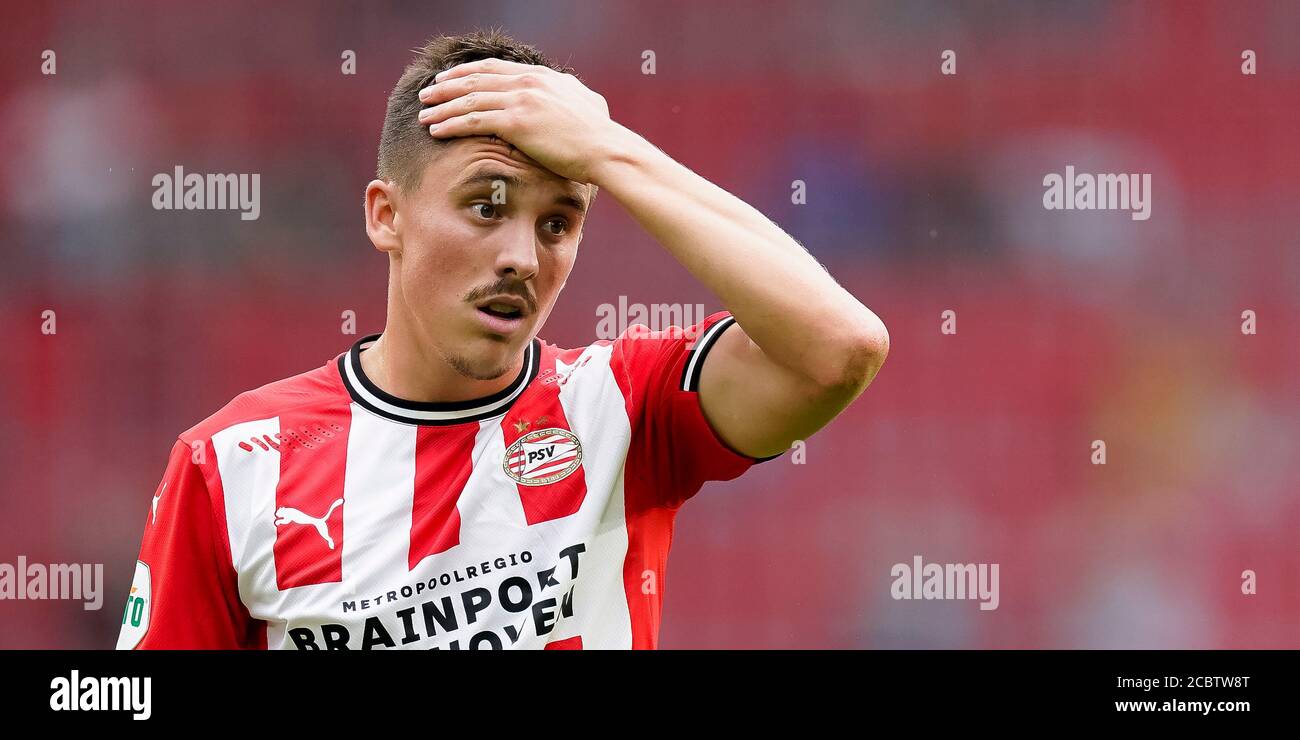 EINDHOVEN, PSV - Vitesse, 15-08-2020, Fußball, freundliches Testspiel, Niederländische Eredivisie, Saison 2020-2021, Philips Stadium, PSV-Spieler Ryan Thomas Stockfoto