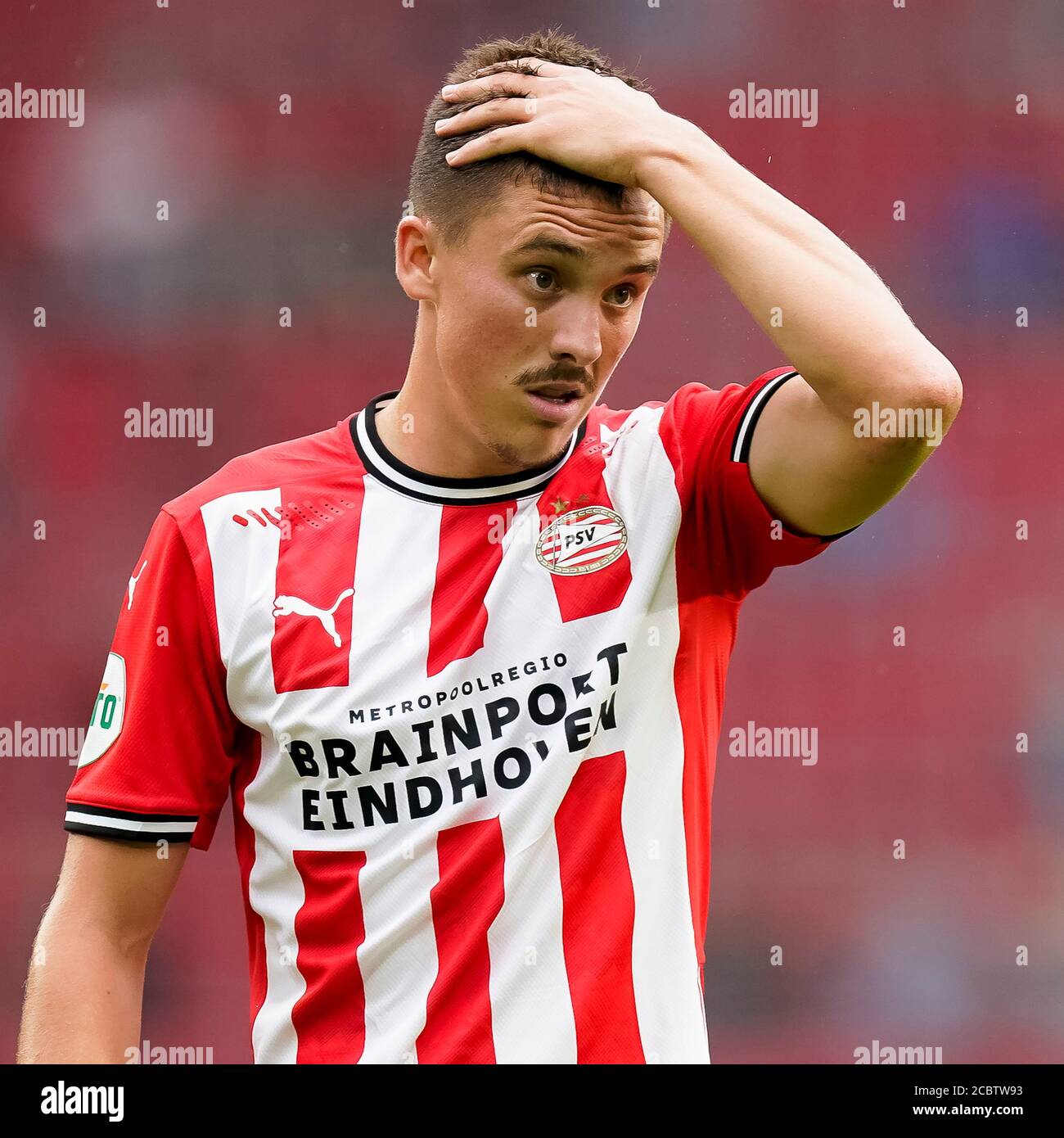 EINDHOVEN, PSV - Vitesse, 15-08-2020, Fußball, freundliches Testspiel, Niederländische Eredivisie, Saison 2020-2021, Philips Stadium, PSV-Spieler Ryan Thomas Stockfoto
