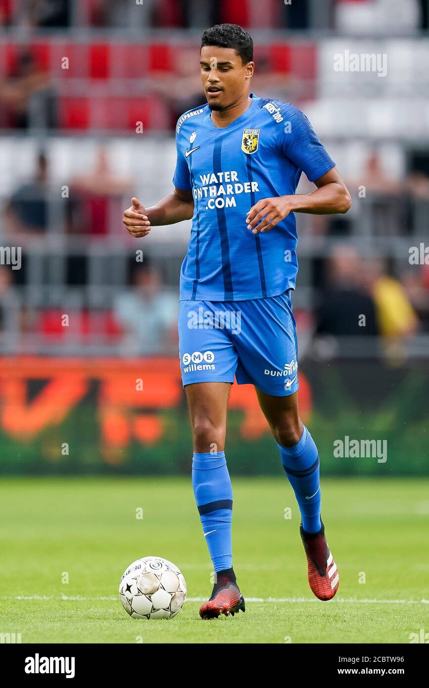 EINDHOVEN, PSV - Vitesse, 15-08-2020, Fußball, Freundschaftsspiel, Niederländische Eredivisie, Saison 2020-2021, Philips Stadion, Vitesse Spieler Danilho Doeki Stockfoto