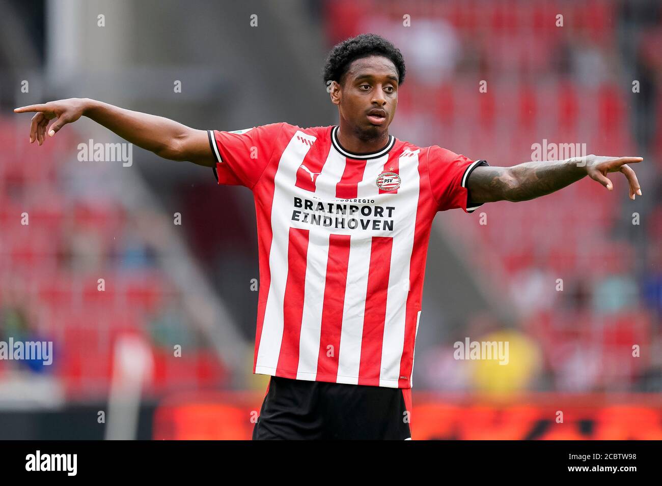 EINDHOVEN, PSV - Vitesse, 15-08-2020, Fußball, Freundschaftsspiel, Niederländische Eredivisie, Saison 2020-2021, Philips Stadium, PSV-Spieler Pablo Rosario Stockfoto