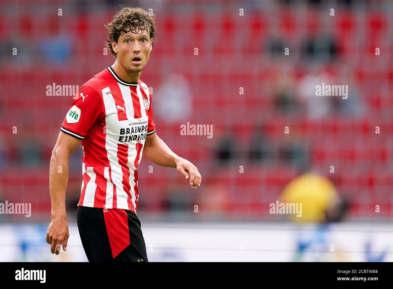 EINDHOVEN, PSV - Vitesse, 15-08-2020, Fußball, Freundschaftsspiel, Niederländische Eredivisie, Saison 2020-2021, Philips Stadium, PSV-Spieler Sam Lammers Stockfoto