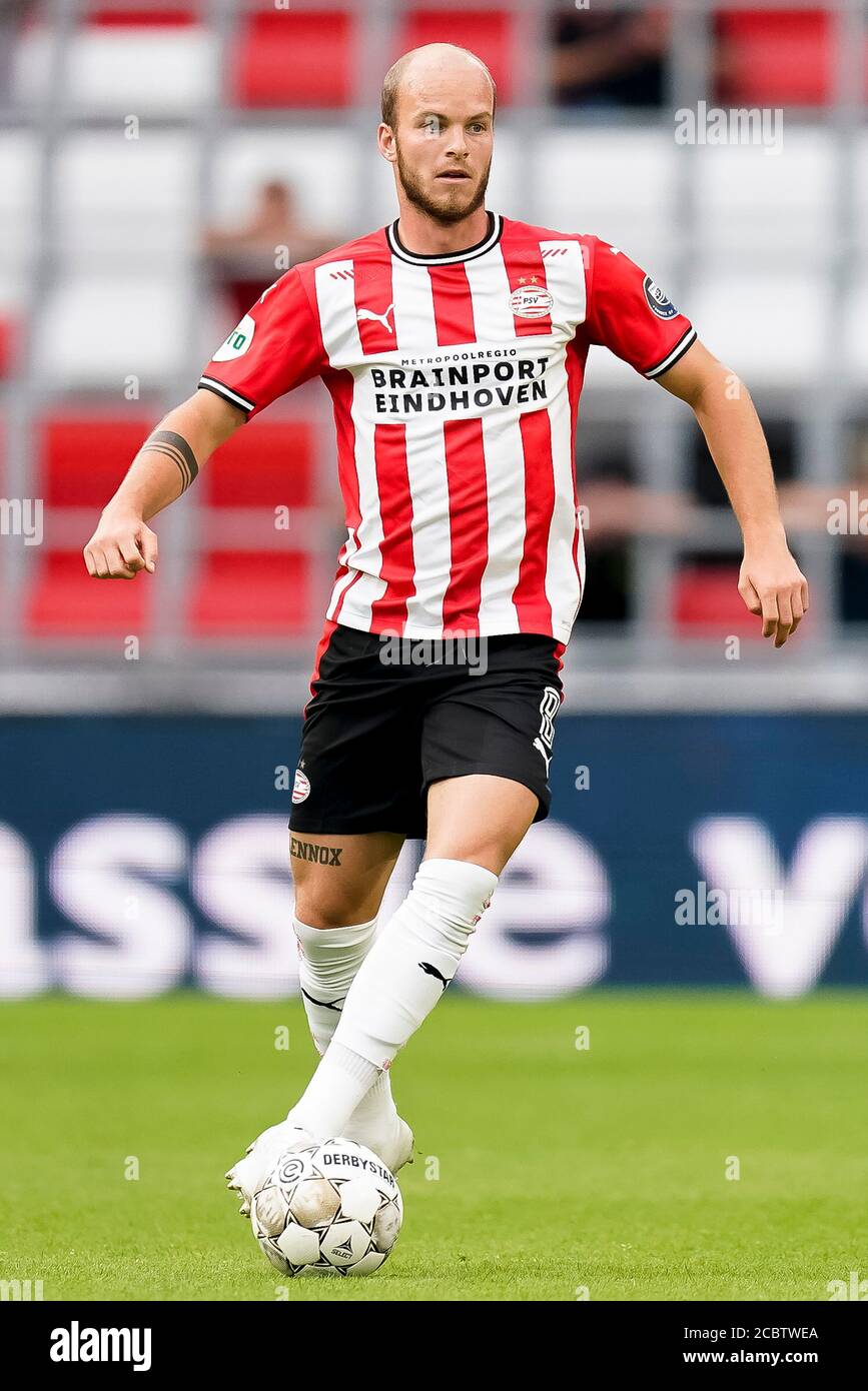 EINDHOVEN, PSV - Vitesse, 15-08-2020, Fußball, Freundschaftsspiel, Niederländische Eredivisie, Saison 2020-2021, Philips Stadium, PSV-Spieler Jorrit Hendrix Stockfoto