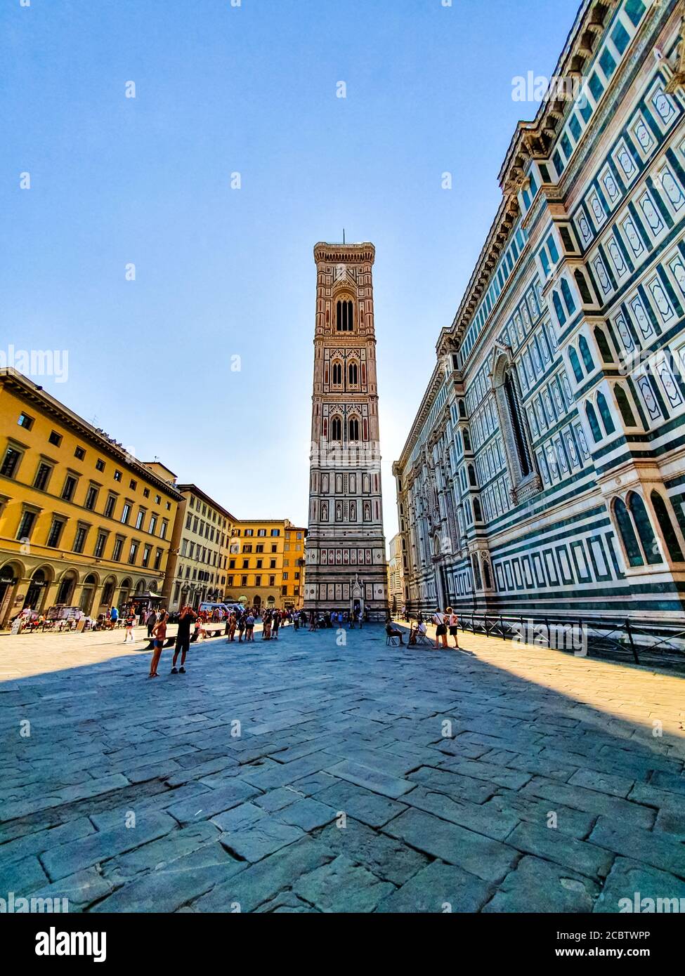 Campanile von Giotto Stockfoto