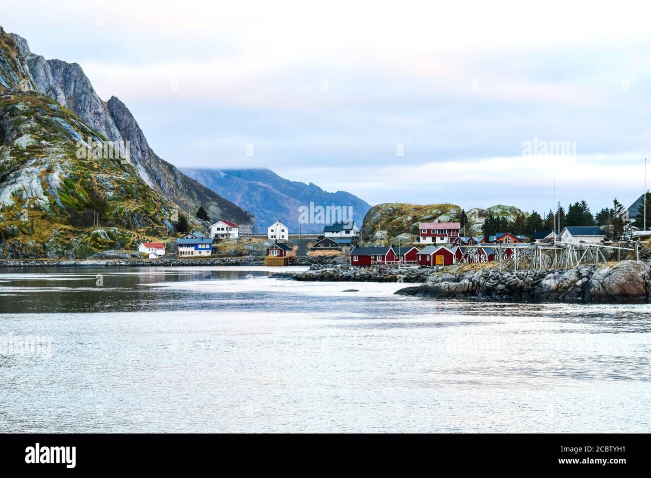 Hamnoy Stockfoto