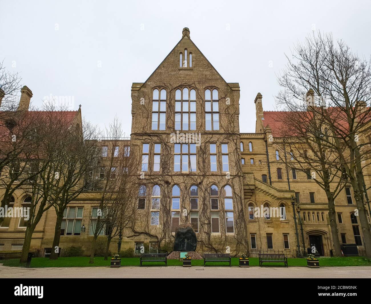 Universität von Manchester Stockfoto