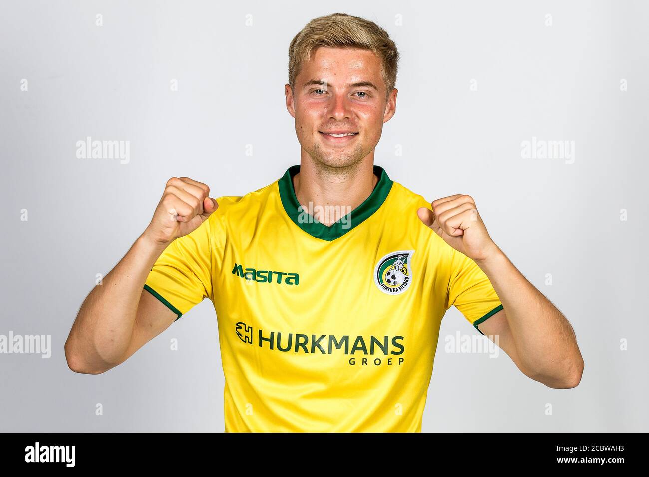 SITTARD - 14-08-2020, De Kuip. Holländischer Fußball, eredivisie, Saison 2020-2021. Fotocall Fortuna Sittard, Emil Hansson Credit: Pro Shots/Alamy Live News Stockfoto