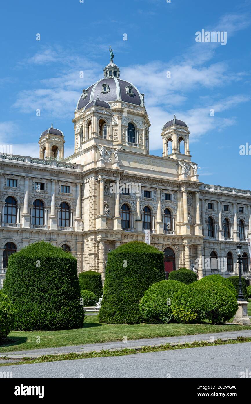 Das Naturhistorische Museum in Wien, Österreich Stockfoto
