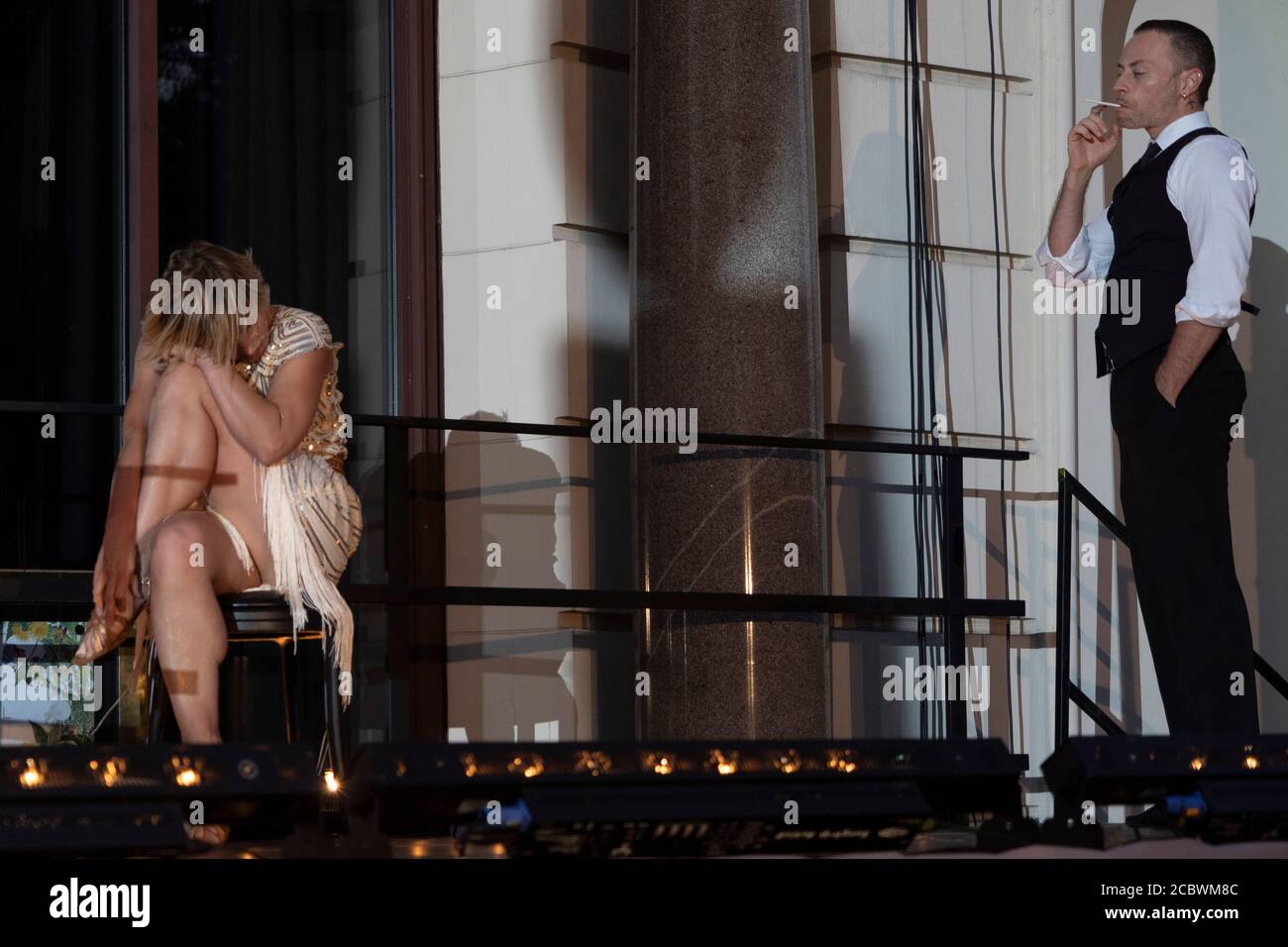 Warschau, Polen. August 2020. Konzert anlässlich des 100. Jahrestages der Schlacht von Warschau. (Foto: Beata Siewicz/Pacific Press) Quelle: Pacific Press Media Production Corp./Alamy Live News Stockfoto