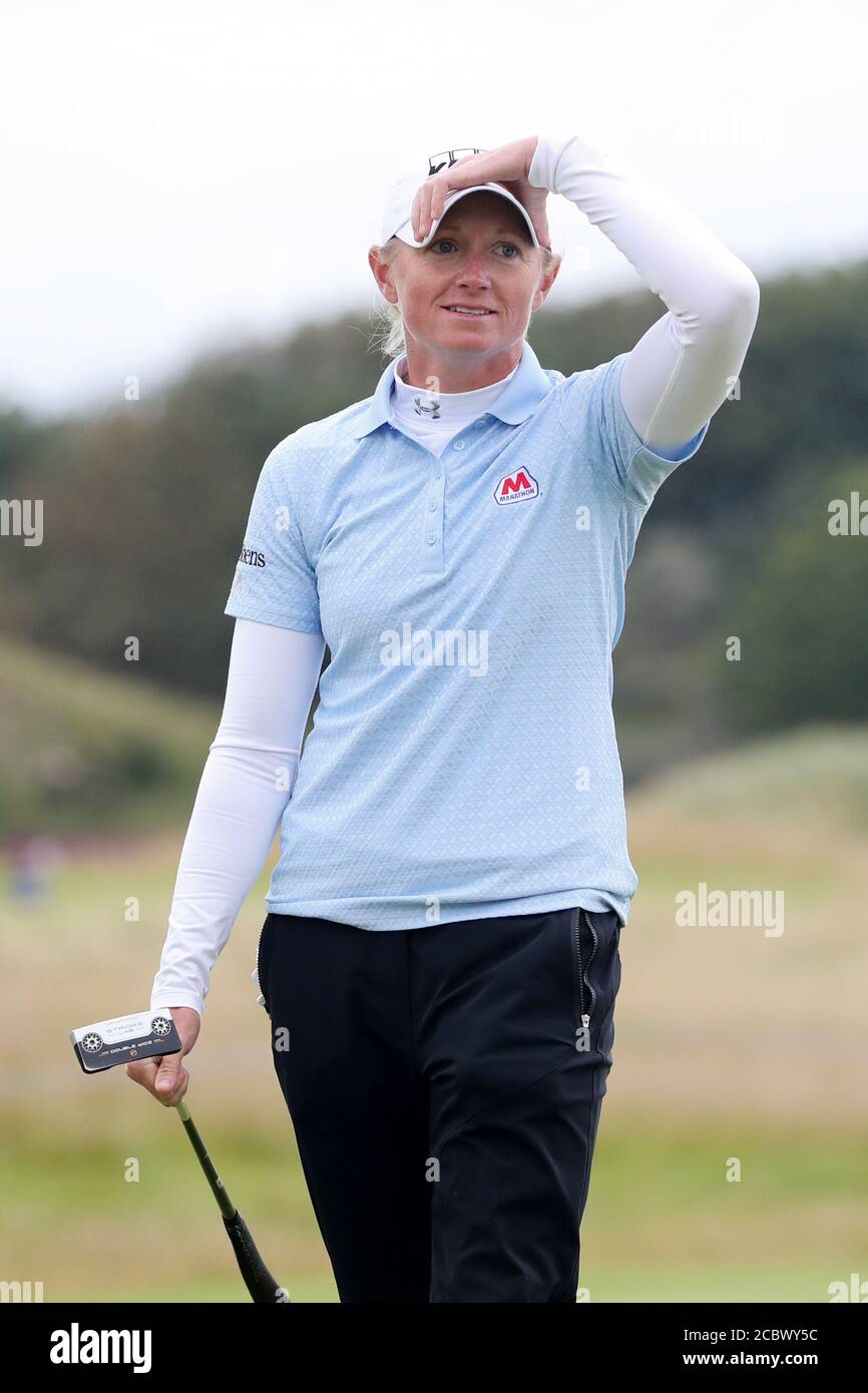 Stacy Lewis der USA während des vierten Tages der Aberdeen Standard Investments Ladies Scottish Open im Renaissance Club, North Berwick. Stockfoto