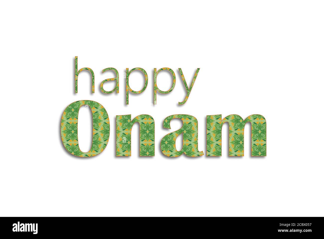 Happy Onam ein sehr berühmtes südindisches Festival von Indien. Kathakali Gesicht Vektor Design ein klassischer Tanz von Kerala Indien Stock Vektor