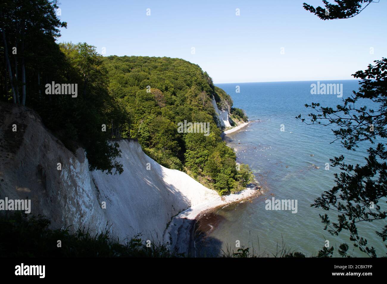 Der Königsstuhl auf Rügen Stockfoto