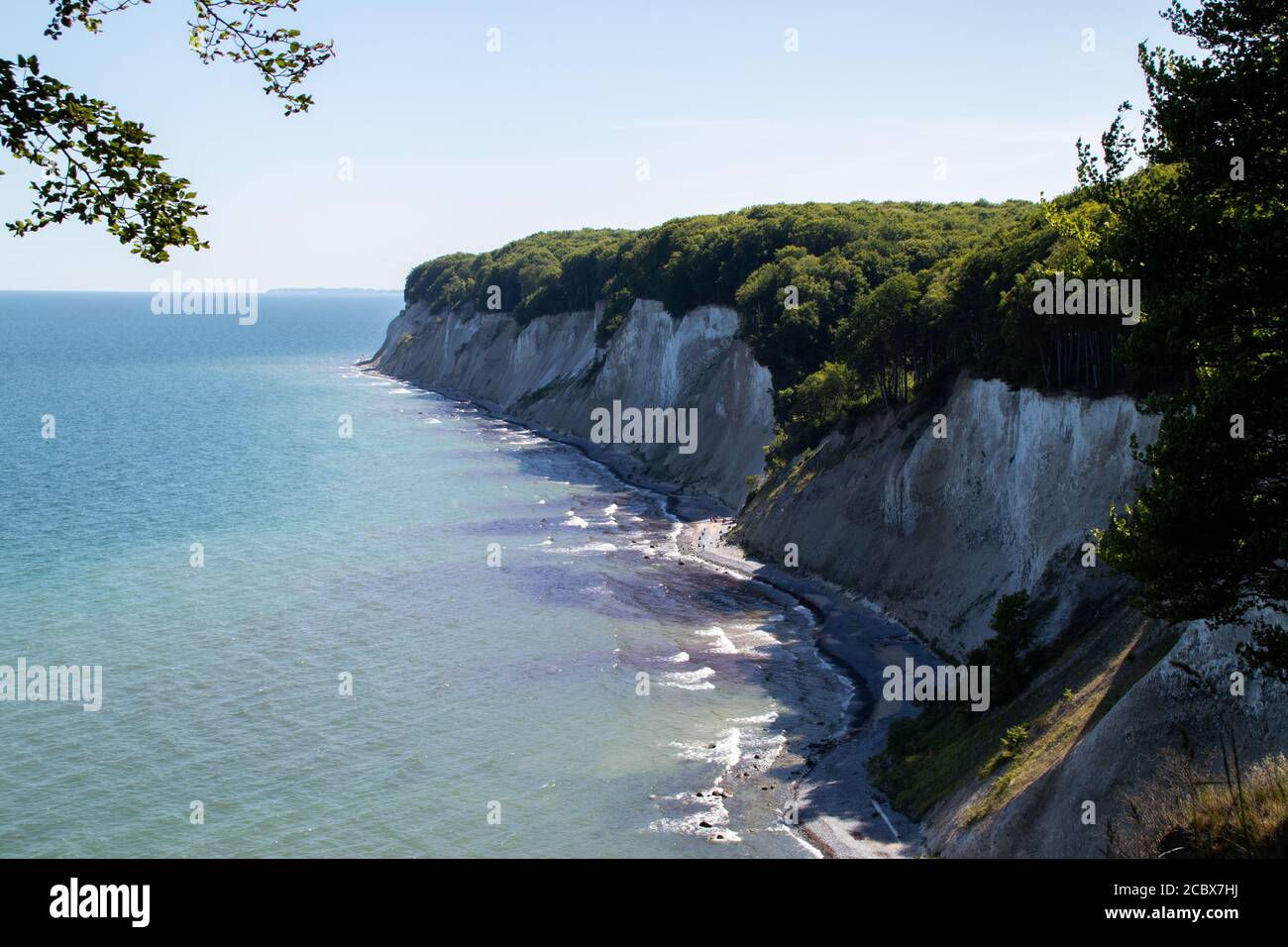 Kreidefelsen auf Rügen Stockfoto