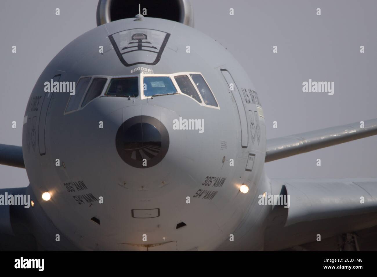 McDonnell Douglas KC-10 Extender gesehen bei RAF Mildenhall, Suffolk, Großbritannien. Aufgenommen am 12. August 2020. Stockfoto McDonnell Douglas KC-10 Extender gesehen bei RAF Mildenhall, Suffolk, Großbritannien. Aufgenommen am 12. August 2020. Stockfoto
