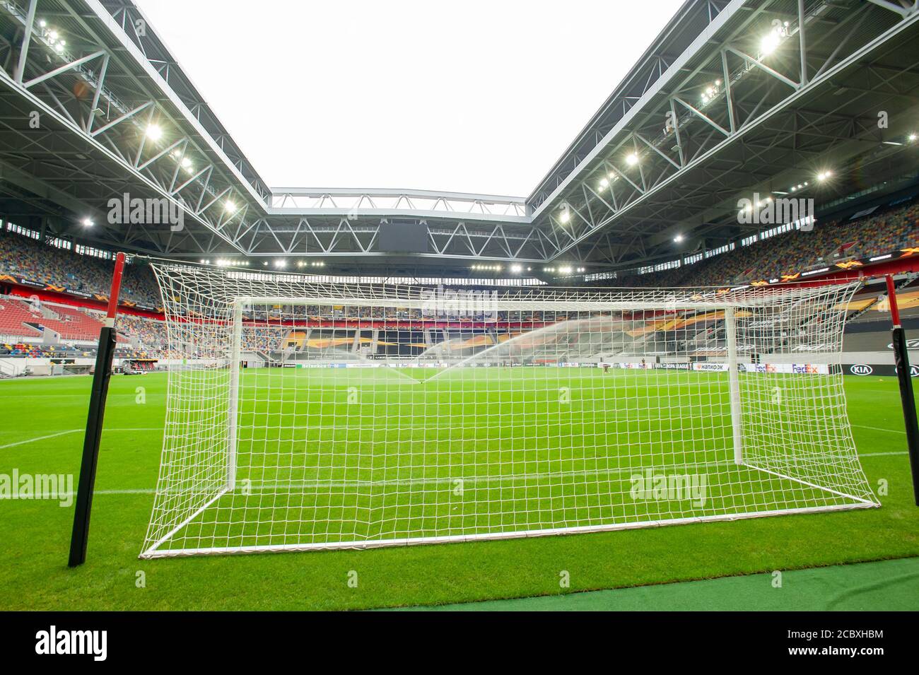Düsseldorf, Deutschland - 16. August 2020: Foto des Sportkomplexes Esprit Arena in Düsseldorf. Stockfoto