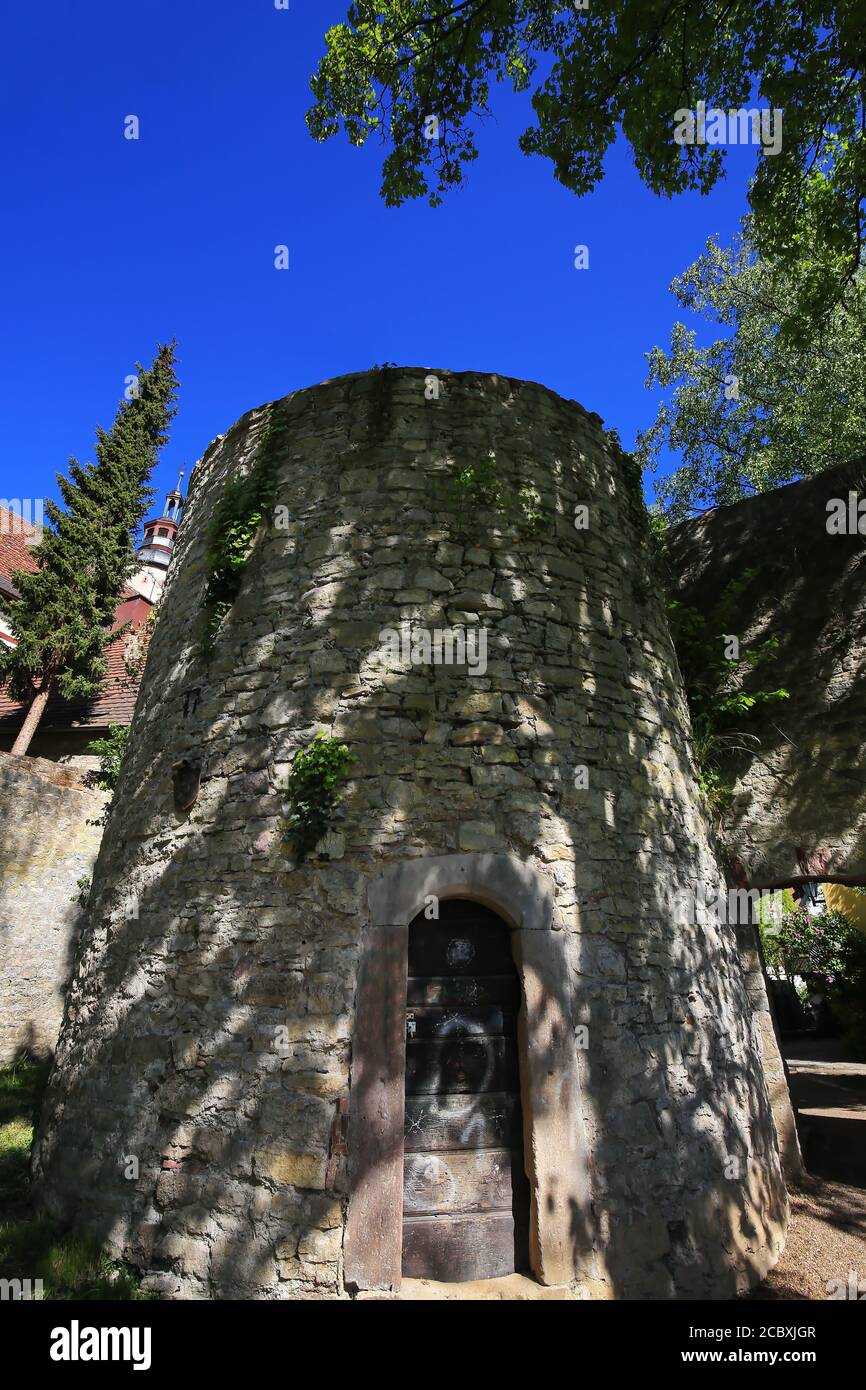 Tauberbischofsheim eine Stadt mit vielen Sehenswürdigkeiten Stockfoto