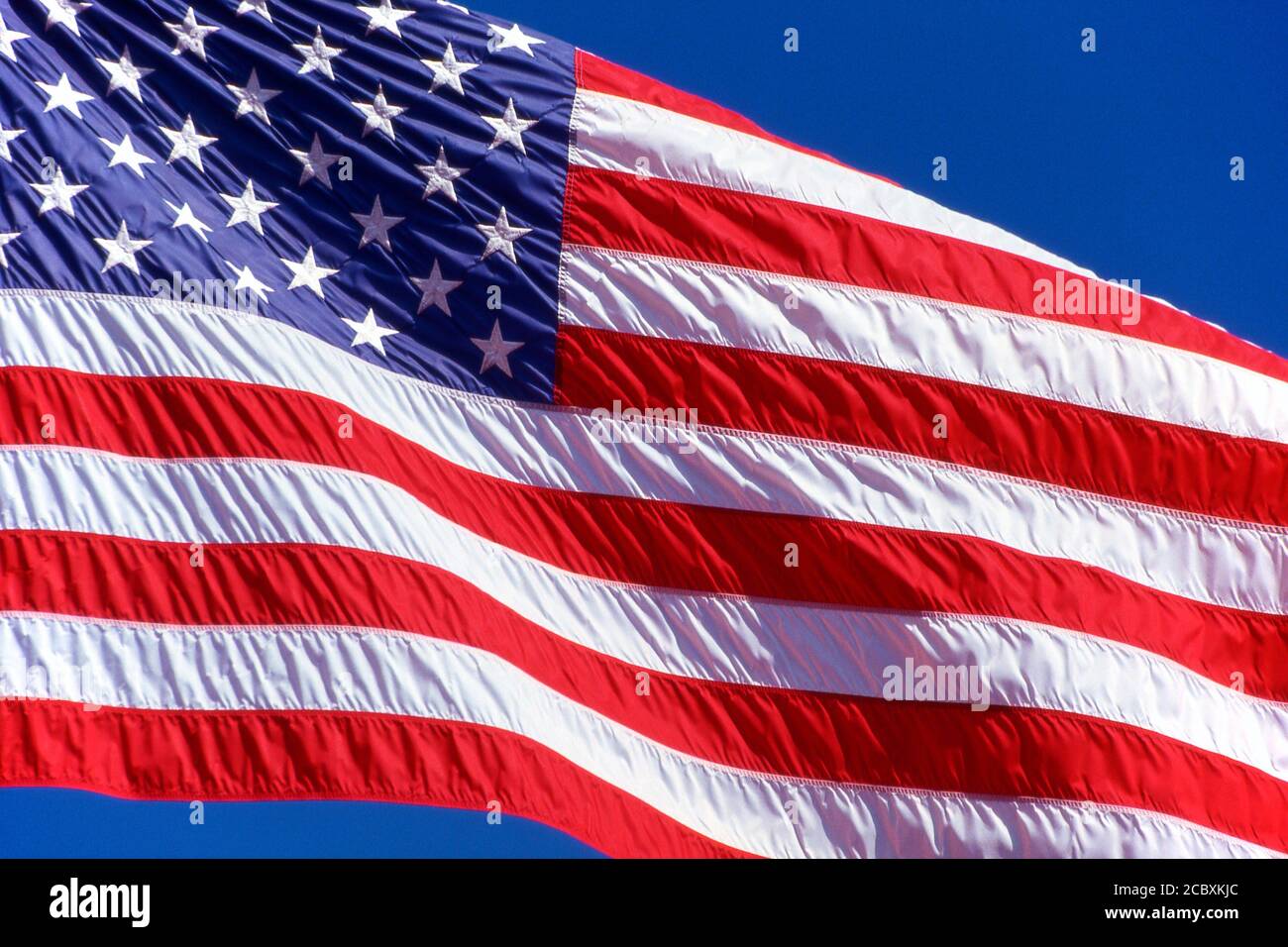 Amerikanische Flagge Vereinigte Staaten Flaggen Stockfoto