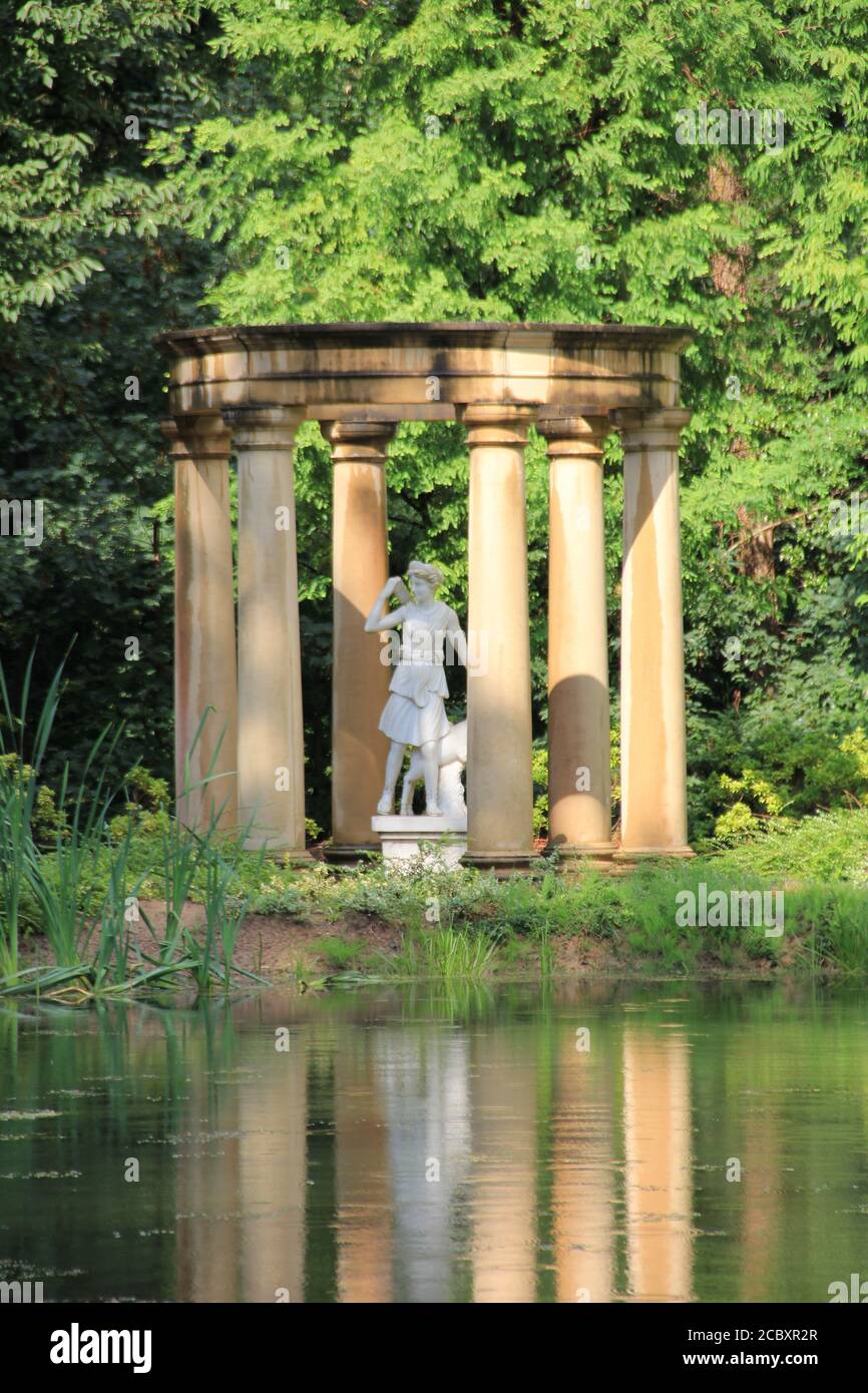 Mondo Verde World Gardens in Landgraaf in den Niederlanden Stockfoto