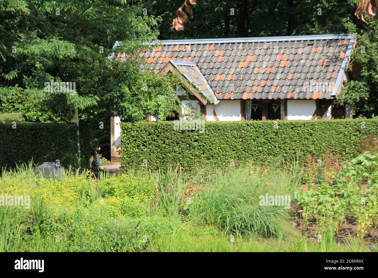 Mondo Verde World Gardens in Landgraaf in den Niederlanden Stockfoto