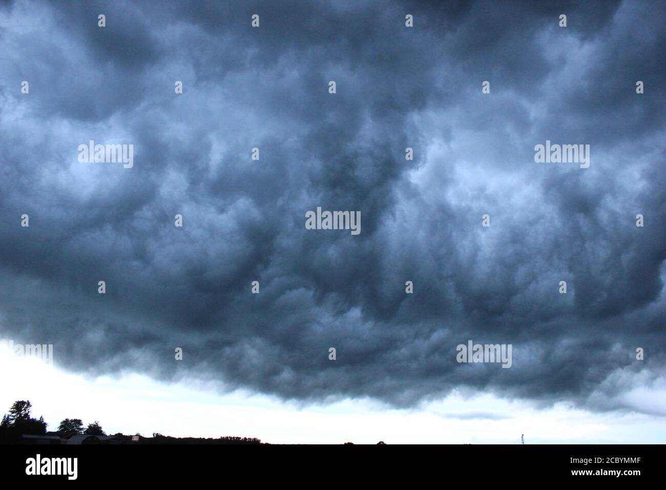 Angry Cloud Stockfoto