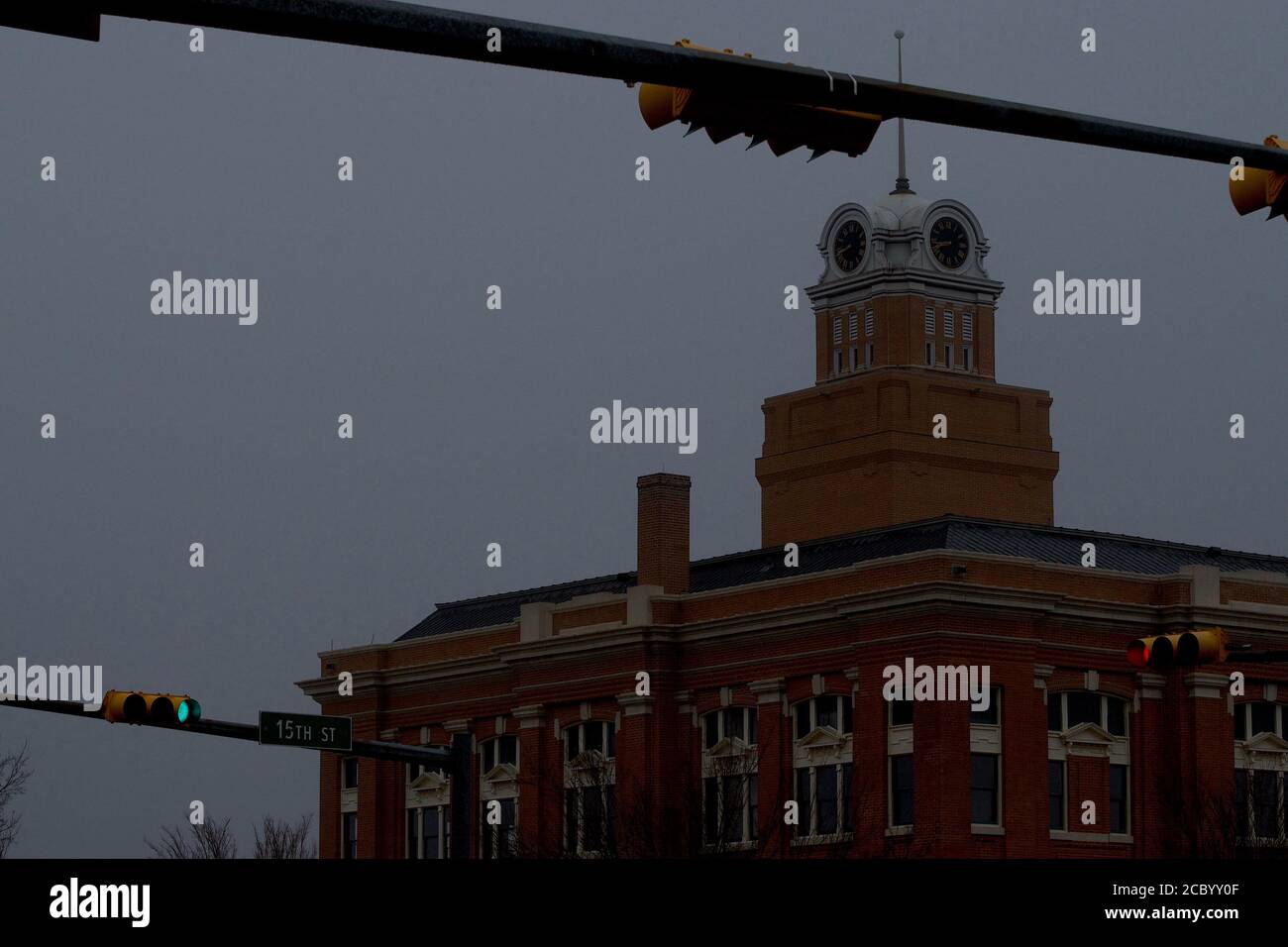 Randal County State Historical Site Court House, Canyon, Texas. Stockfoto