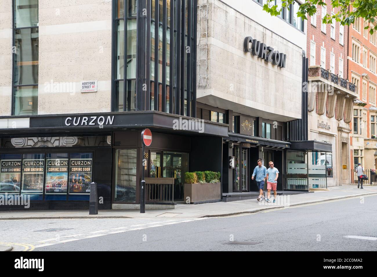 Das Curzon Mayfair Kino in der Curzon Street, Mayfair, London, England, Großbritannien Stockfoto