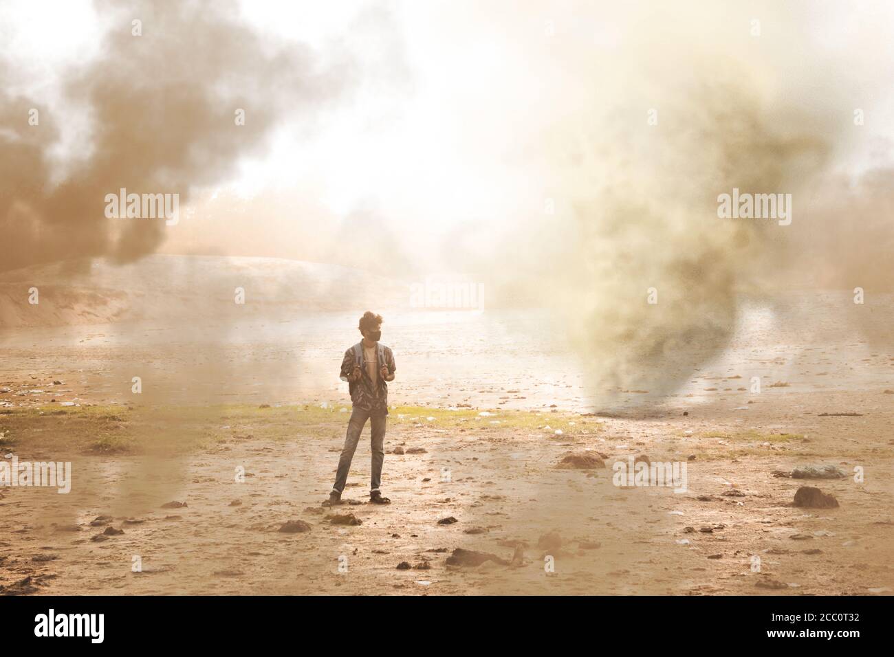 VISAKHAPATNAM, INDIEN - 18. Jul 2020: Wie die Zukunft aussieht Stockfoto