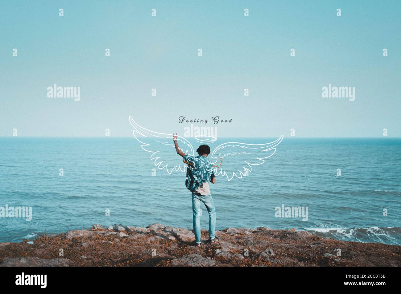 VISAKHAPATNAM, INDIEN - 18. Jul 2020: Wie die Zukunft aussieht Stockfoto